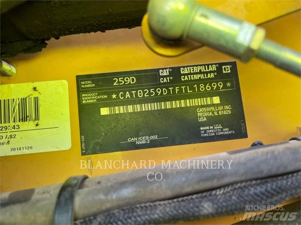 CAT 259D Φορτωτές με ερπύστριες