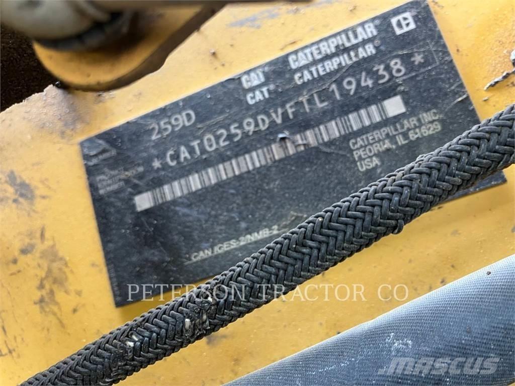 CAT 259D Φορτωτές με ερπύστριες