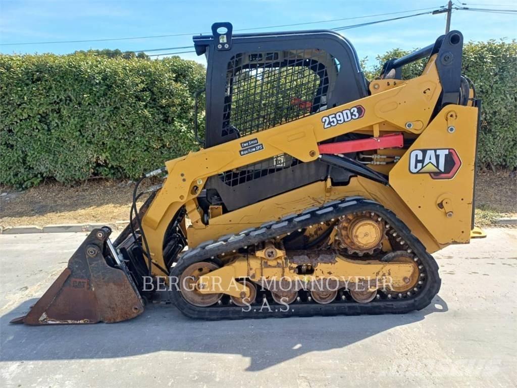 CAT 259D Φορτωτές με ερπύστριες