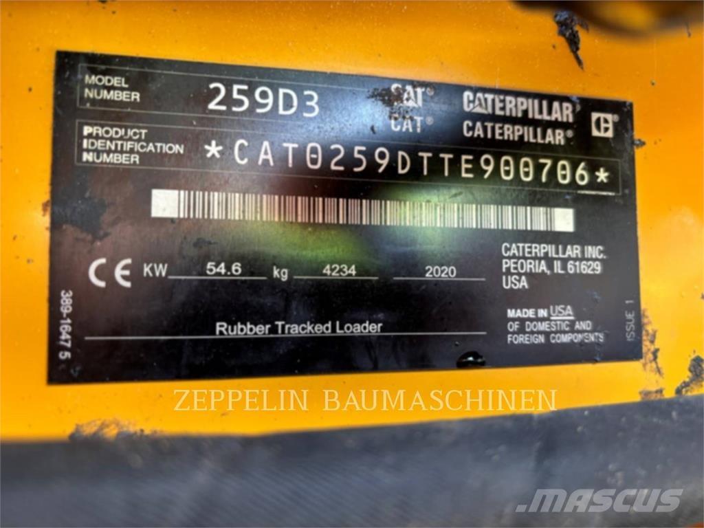 CAT 259D Φορτωτάκια