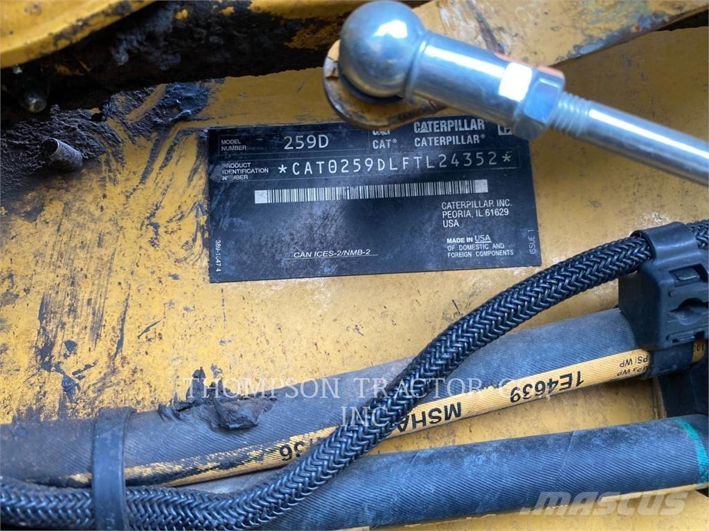 CAT 259D Φορτωτές με ερπύστριες