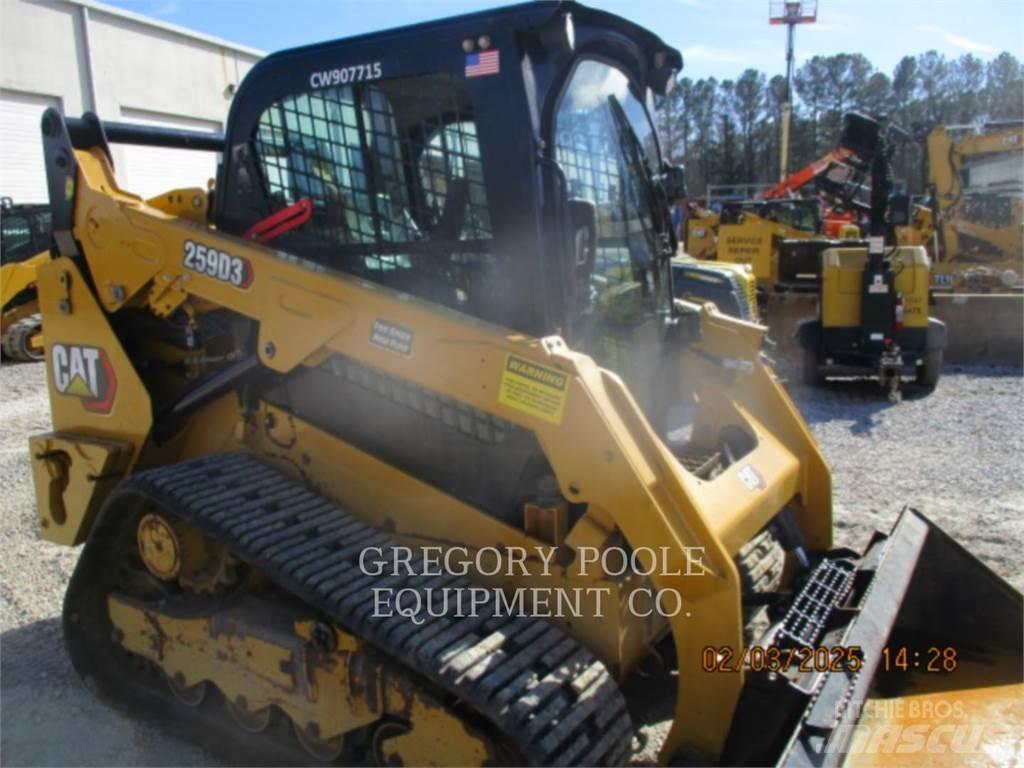 CAT 259D3 Φορτωτές με ερπύστριες