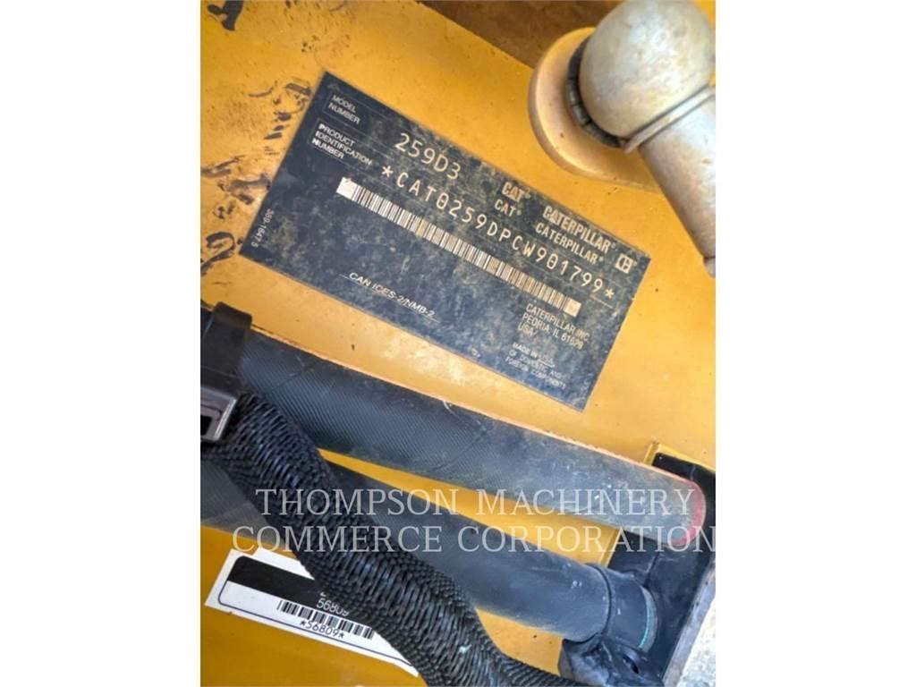 CAT 259D3 Φορτωτές με ερπύστριες