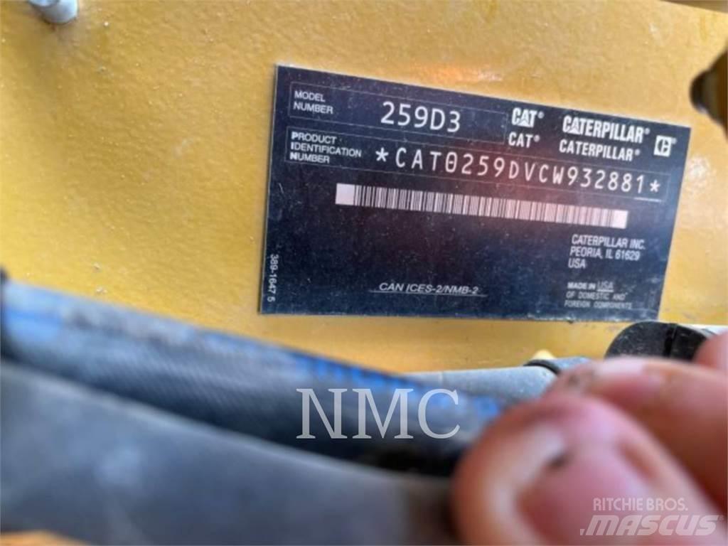 CAT 259D3 Φορτωτές με ερπύστριες