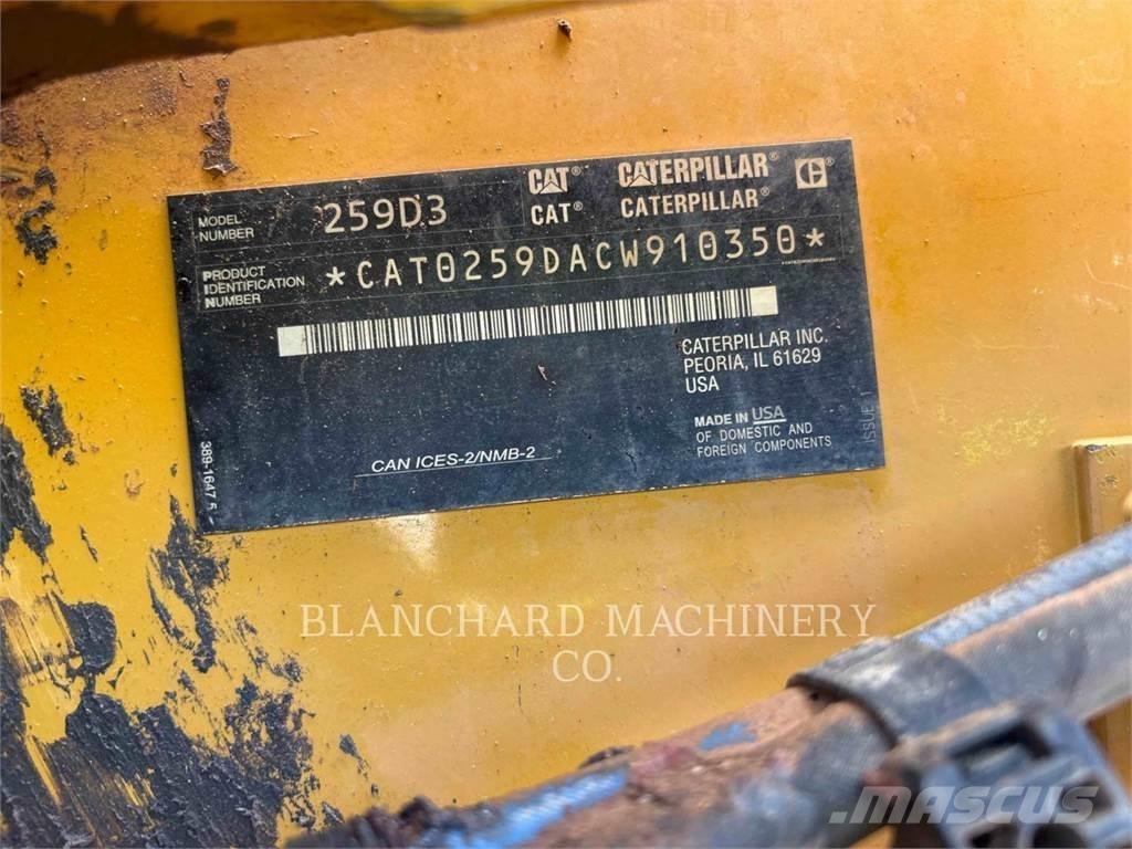 CAT 259D3 Φορτωτές με ερπύστριες
