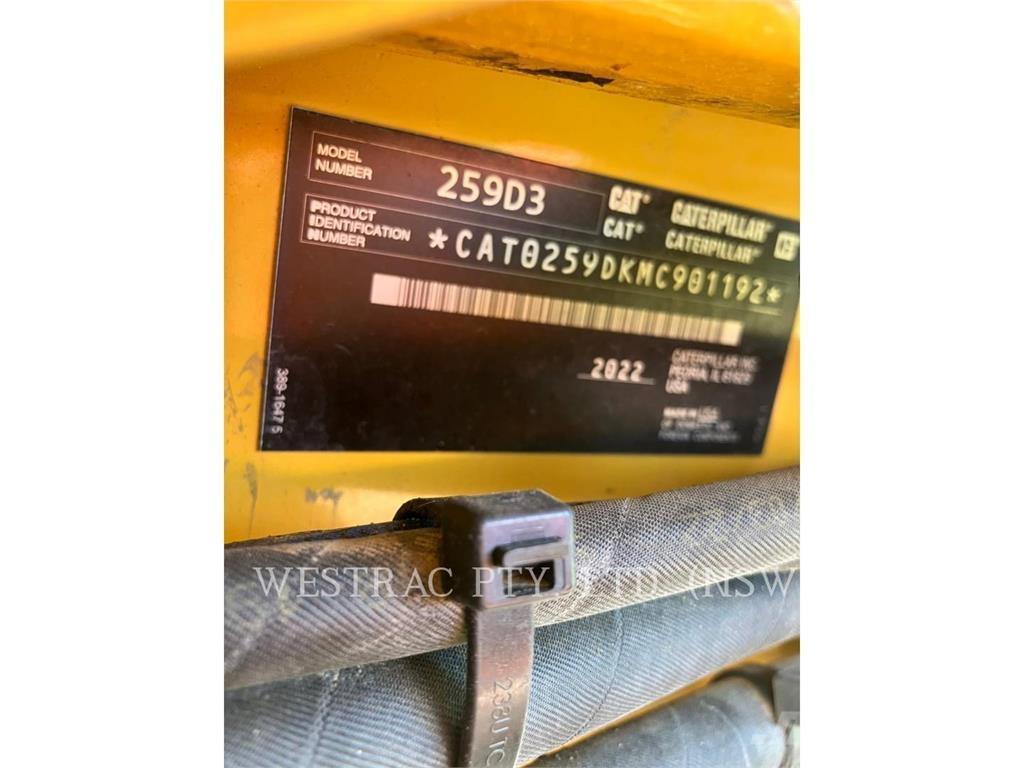CAT 259D3 Φορτωτές με ερπύστριες