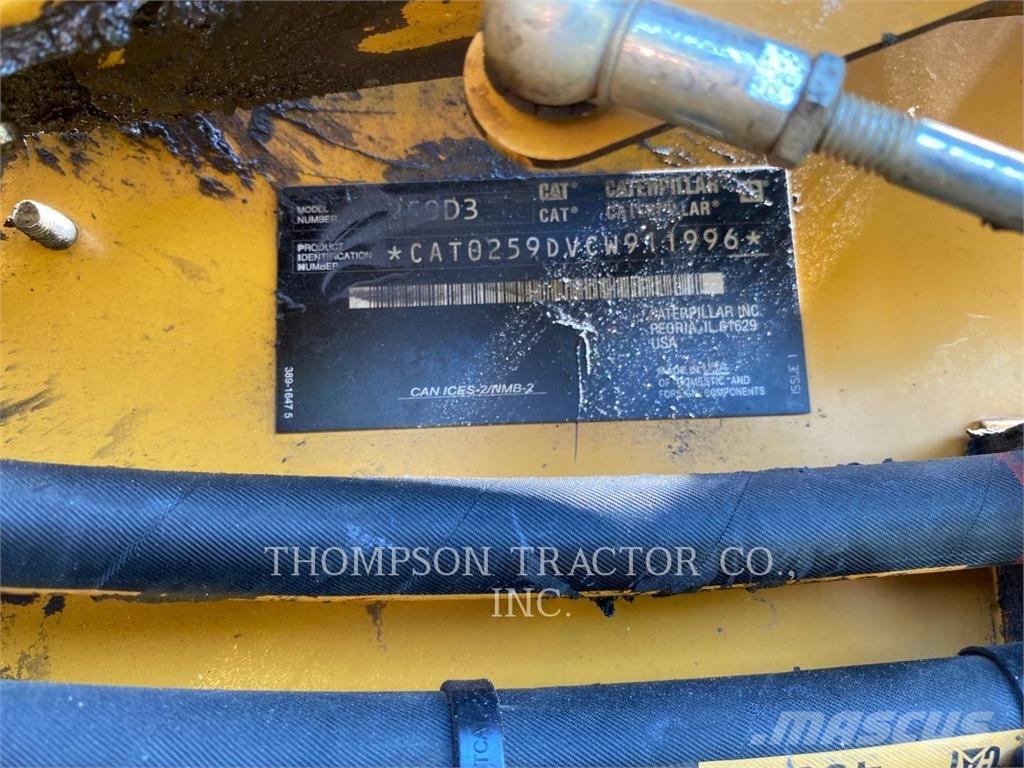 CAT 259D3 Φορτωτές με ερπύστριες