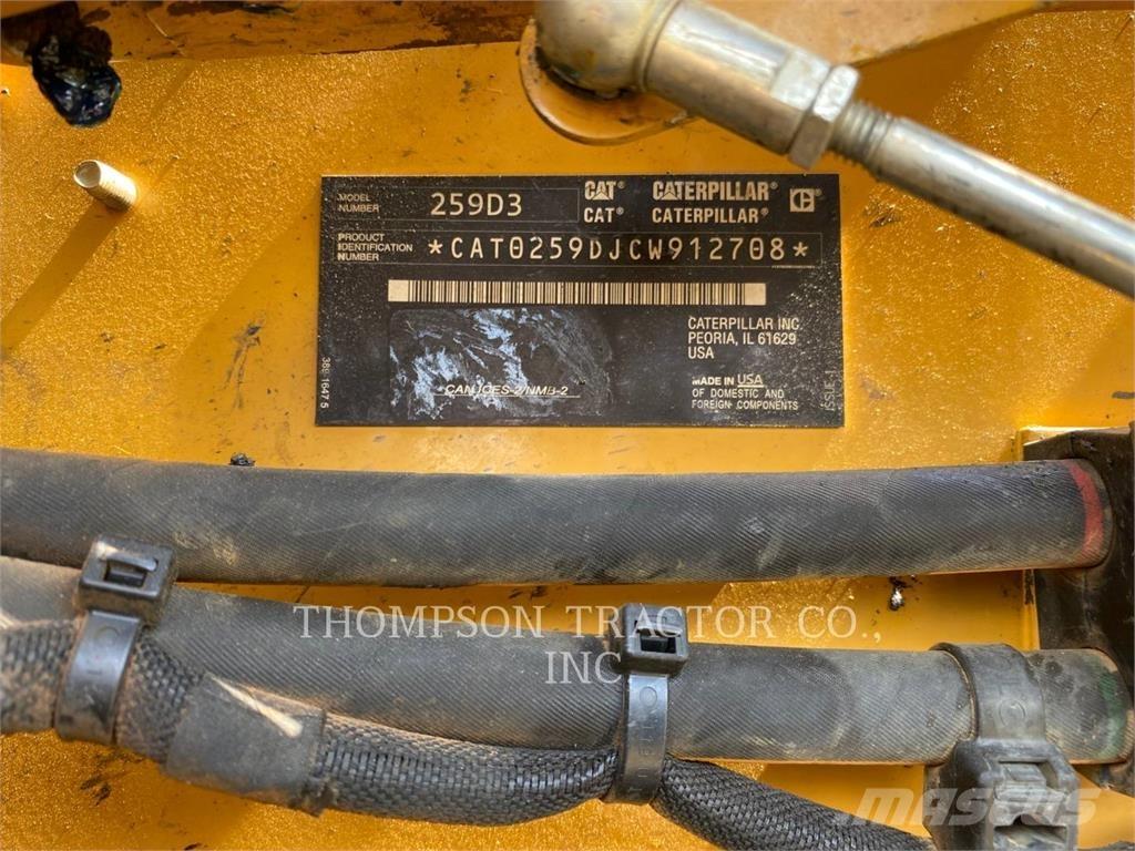 CAT 259D3 Φορτωτές με ερπύστριες