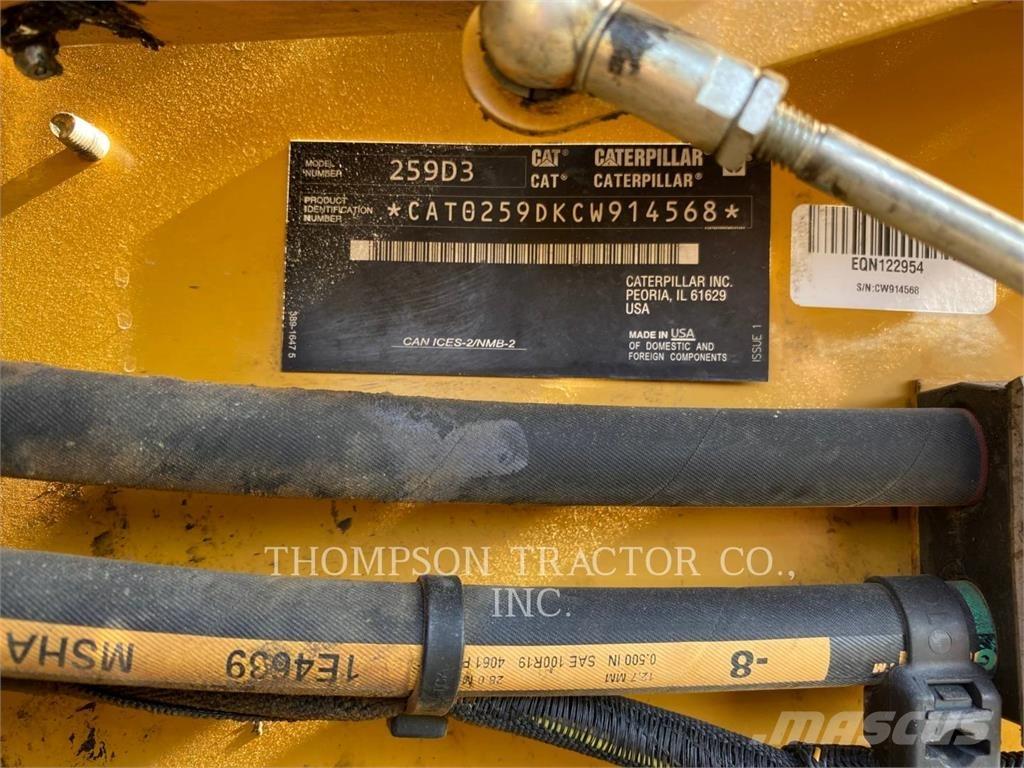 CAT 259D3 Φορτωτές με ερπύστριες