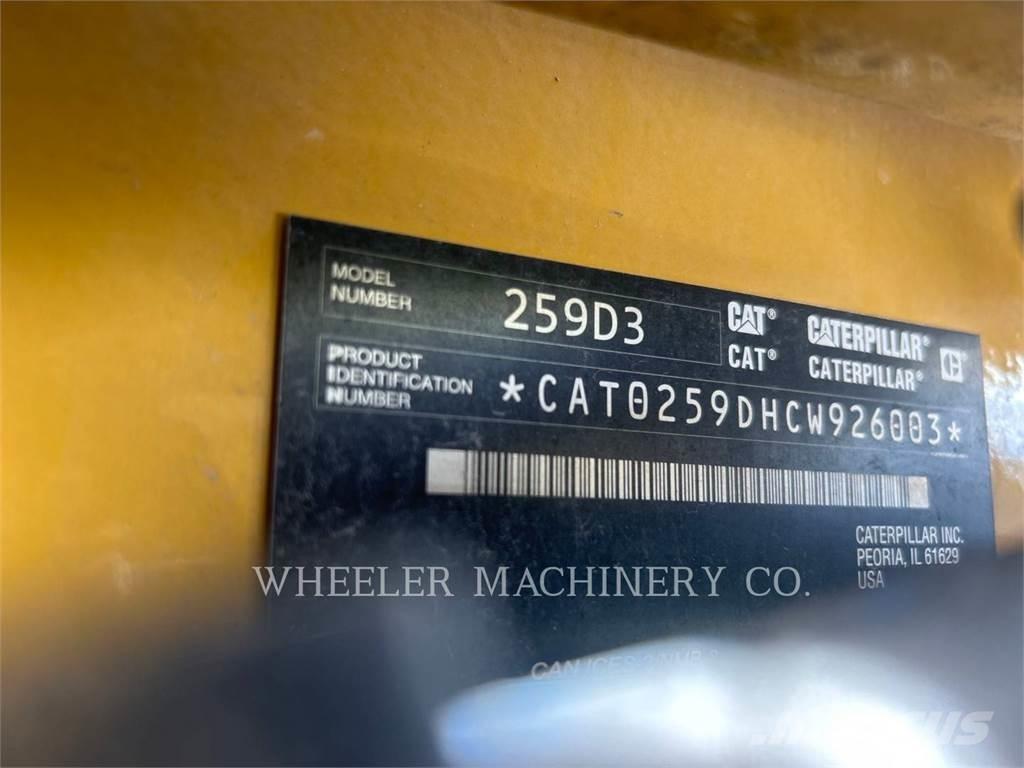 CAT 259D3 C3H2 Φορτωτές με ερπύστριες