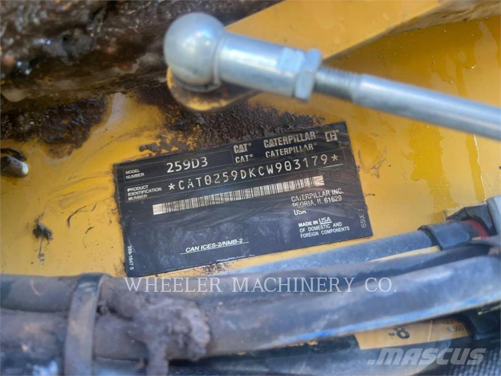 CAT 259D3 C3H2 Φορτωτές με ερπύστριες