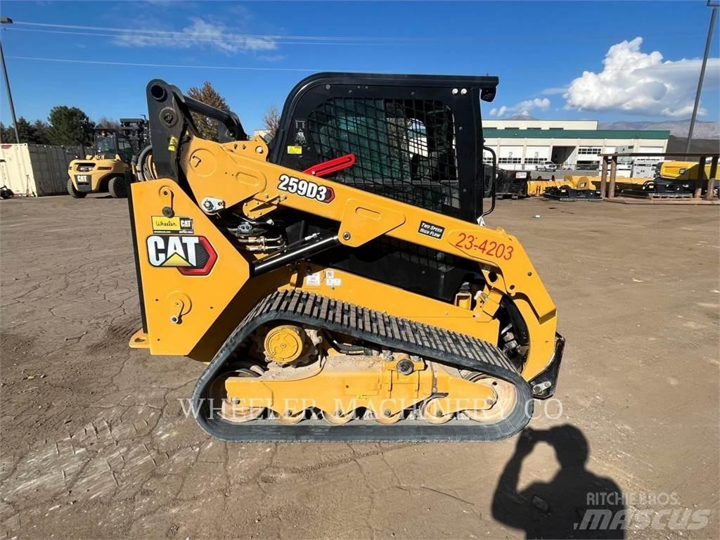 CAT 259D3 C3HF Φορτωτές με ερπύστριες