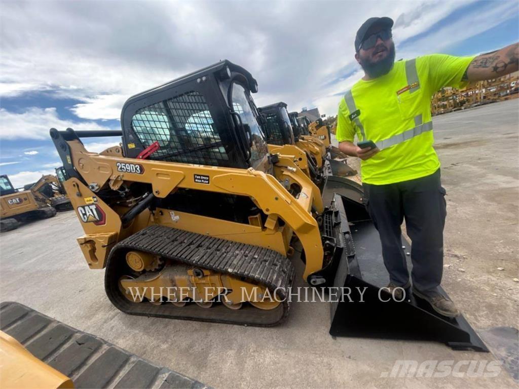 CAT 259D3 C3HF Φορτωτές με ερπύστριες