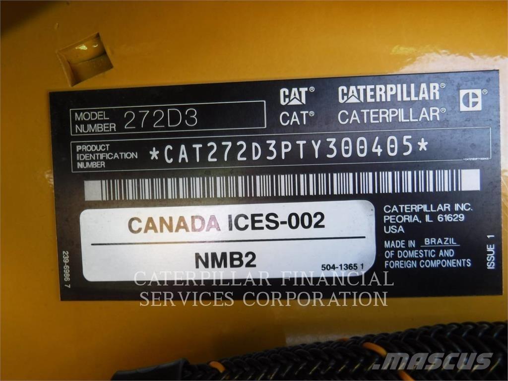 CAT 272D3HF Φορτωτάκια