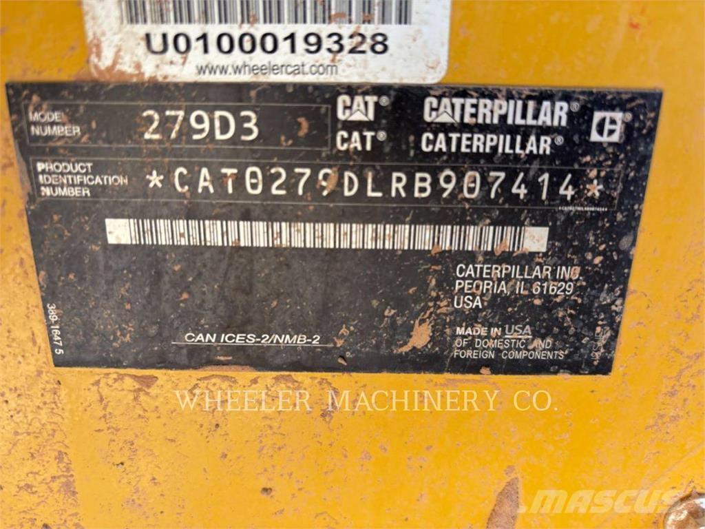 CAT 279D3 C3H2 Φορτωτές με ερπύστριες