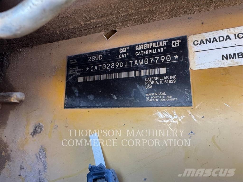 CAT 289D Φορτωτές με ερπύστριες