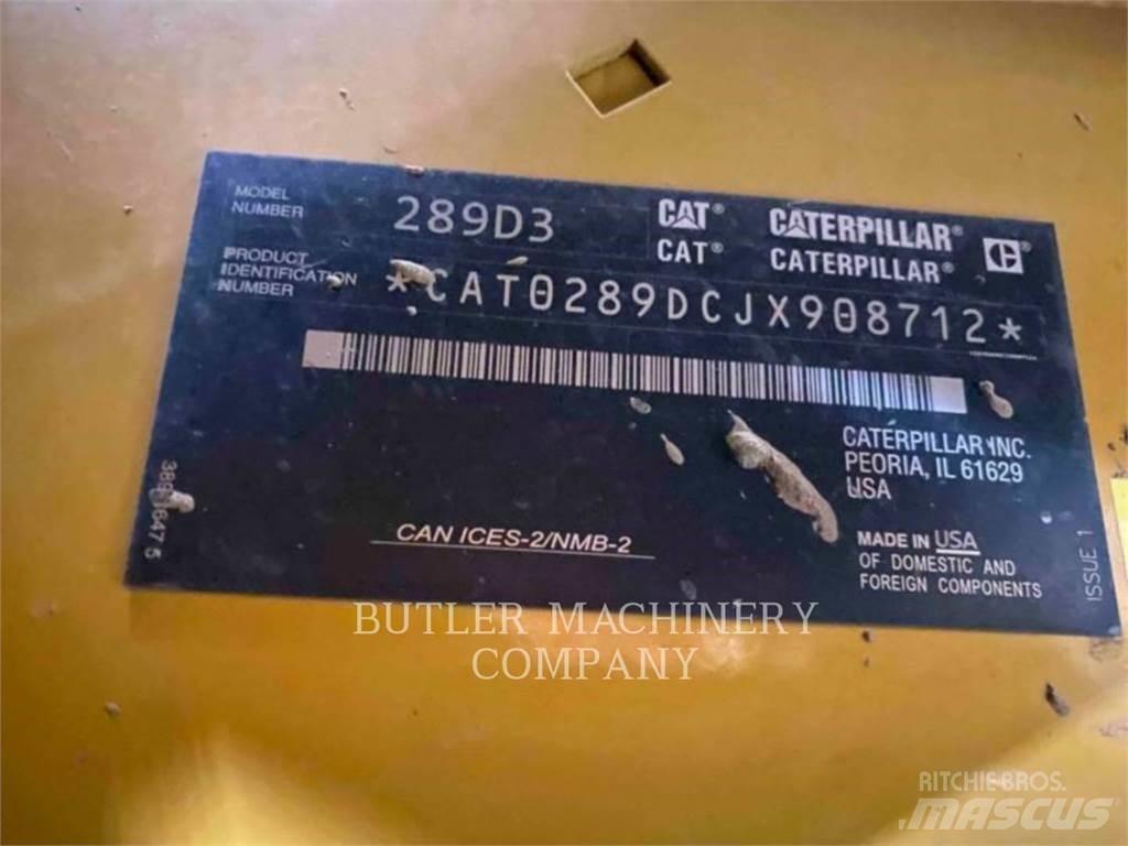 CAT 289D3 C3H3 Φορτωτές με ερπύστριες