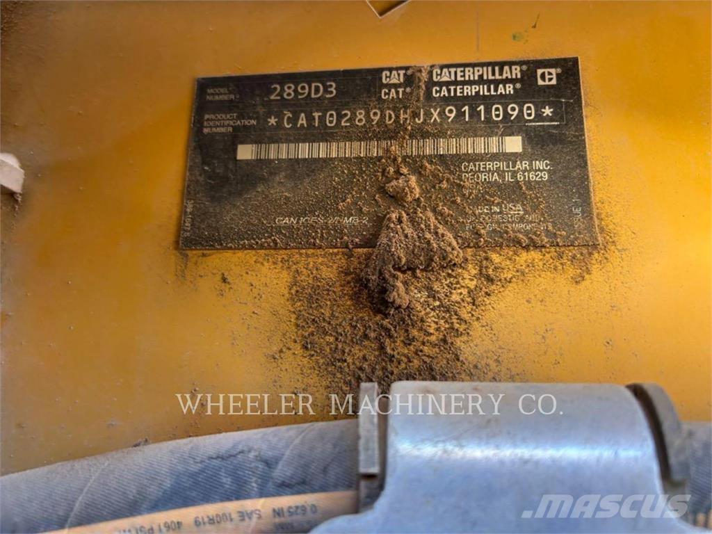 CAT 289D3 C3HF Φορτωτές με ερπύστριες