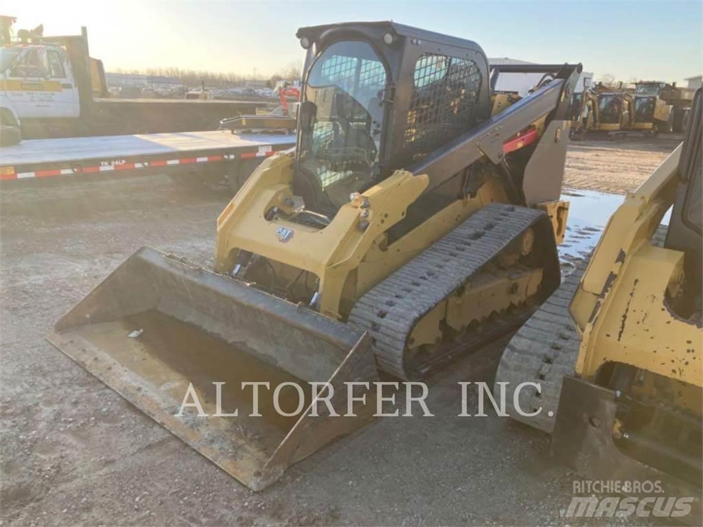 CAT 299D3 Επίστρωση ασφάλτου