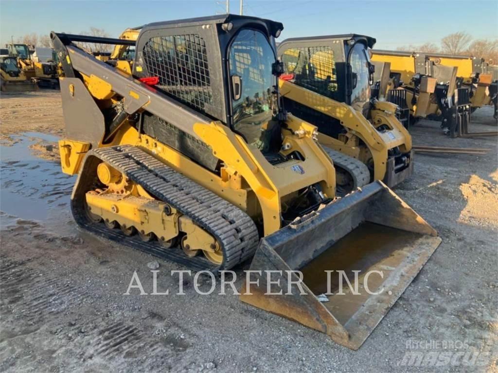 CAT 299D3 Επίστρωση ασφάλτου