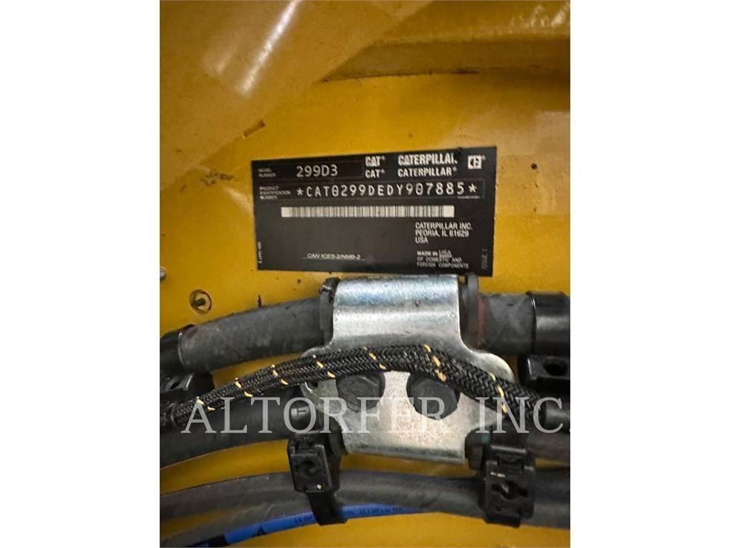 CAT 299D3 Επίστρωση ασφάλτου