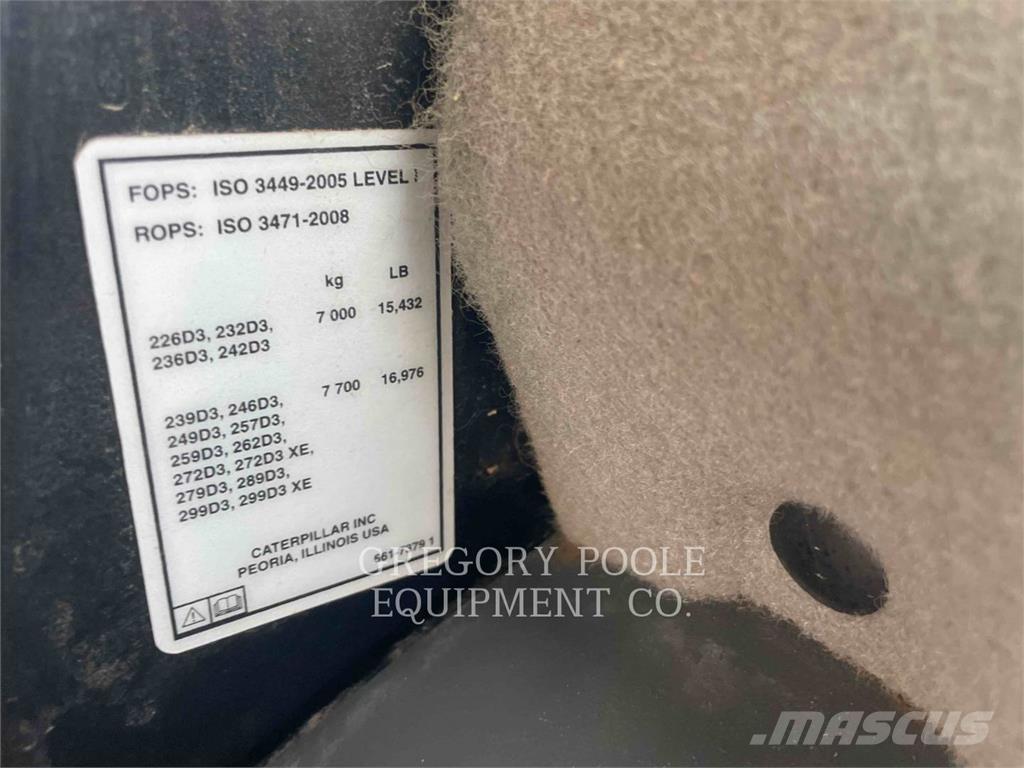CAT 299D3XE Φορτωτές με ερπύστριες