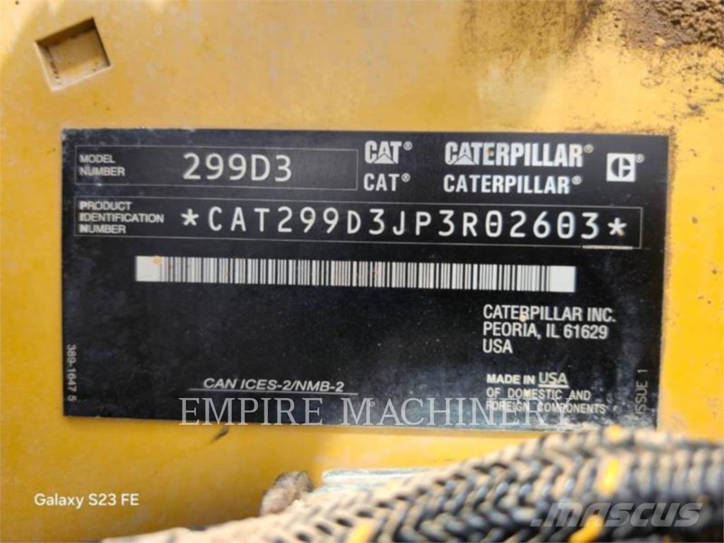 CAT 299D3XPSCA Φορτωτάκια