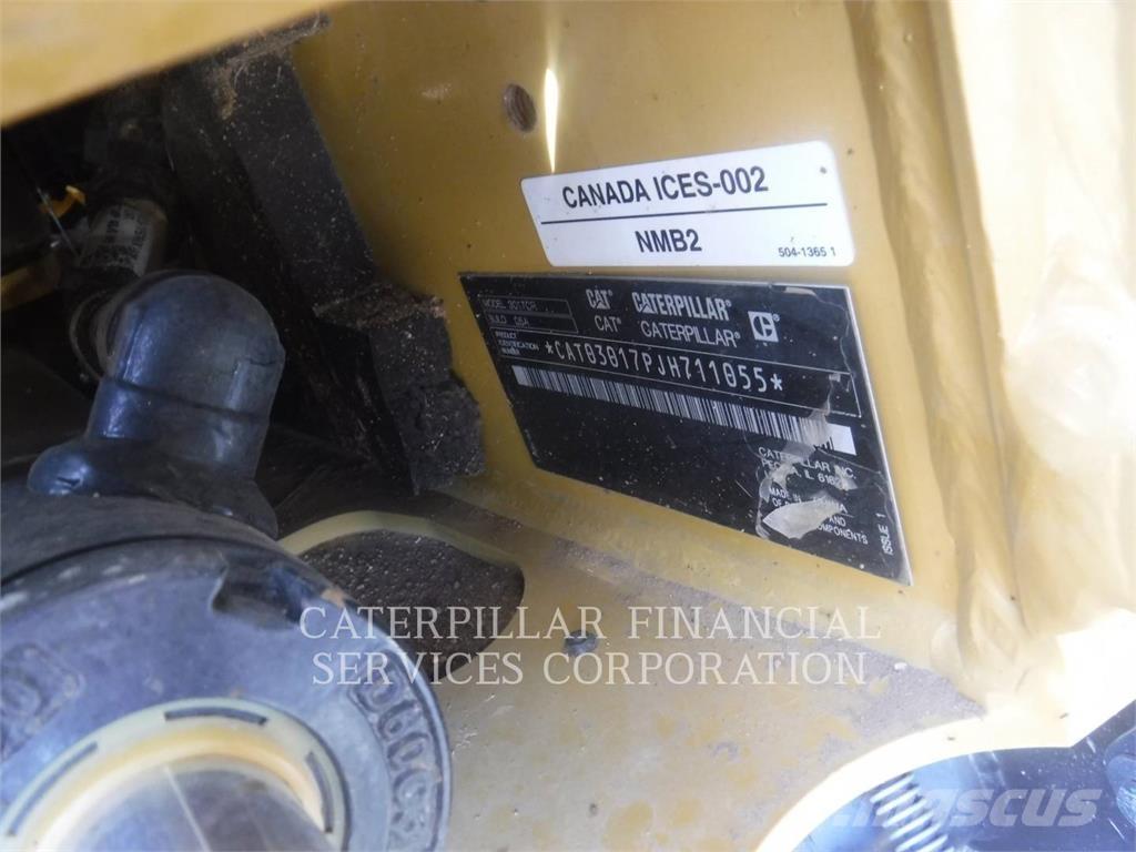 CAT 301.7-05CR Εκσκαφείς με ερπύστριες