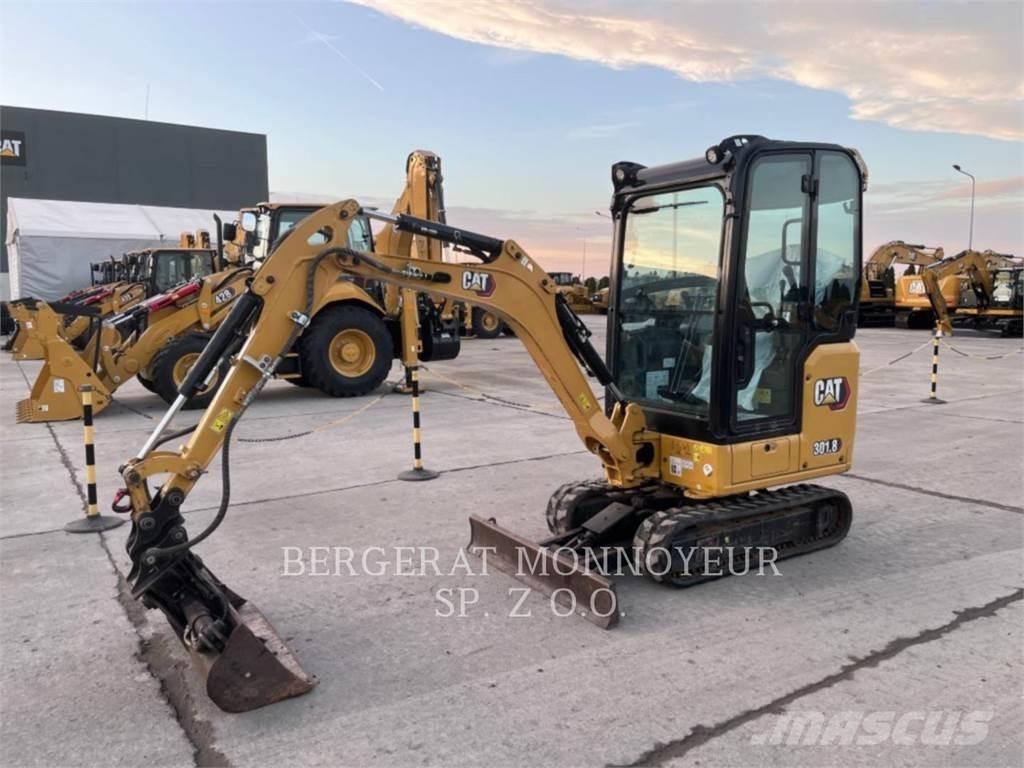 CAT 301.8 Εκσκαφείς με ερπύστριες