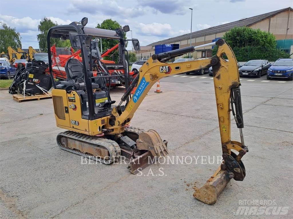 CAT 301.8 Εκσκαφείς με ερπύστριες