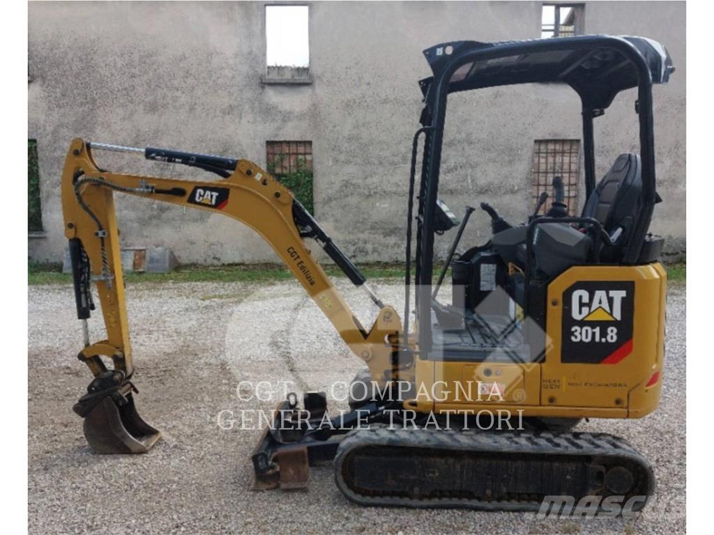 CAT 301.8 Εκσκαφείς με ερπύστριες