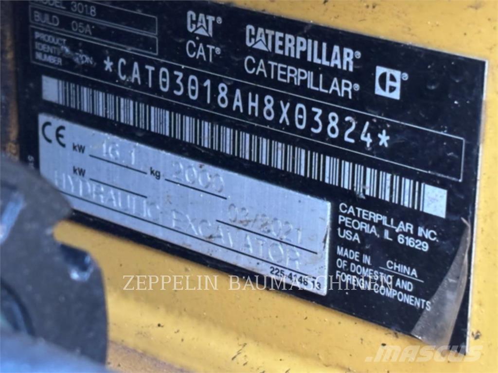 CAT 301.8-05A Εκσκαφείς με ερπύστριες