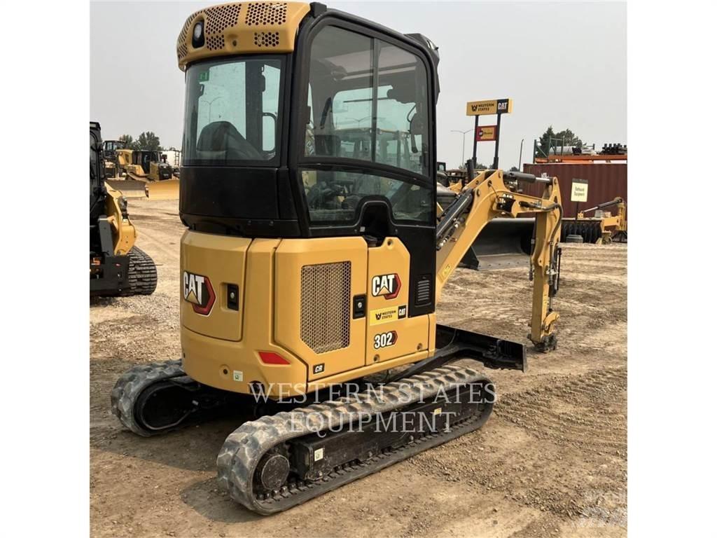 CAT 302 Εκσκαφείς με ερπύστριες