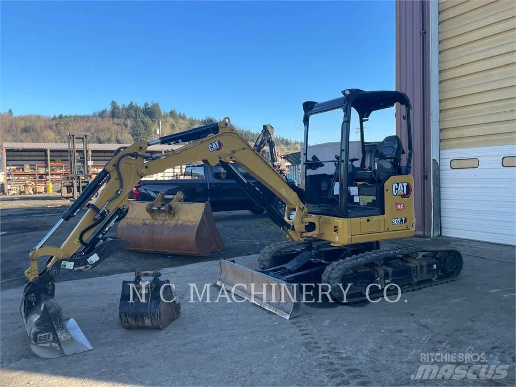 CAT 302.7 Εκσκαφείς με ερπύστριες