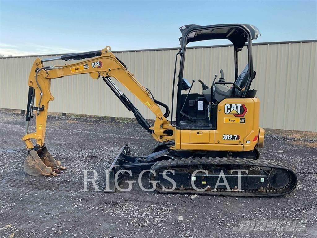 CAT 302.7 Εκσκαφείς με ερπύστριες