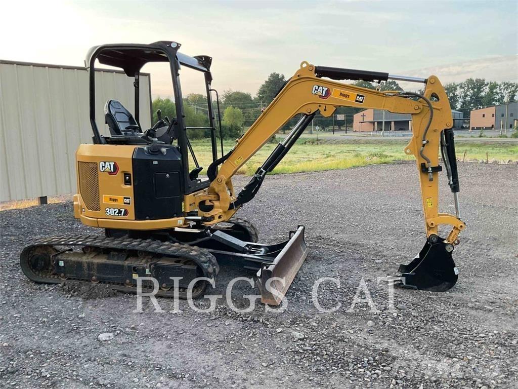 CAT 302.7 Εκσκαφείς με ερπύστριες