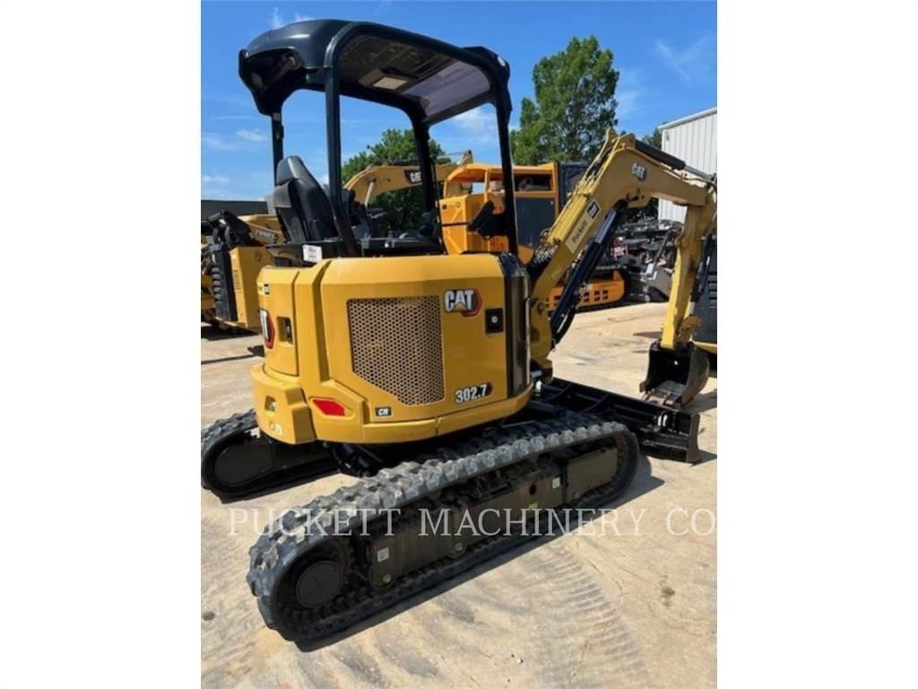 CAT 302.7-07CR Εκσκαφείς με ερπύστριες
