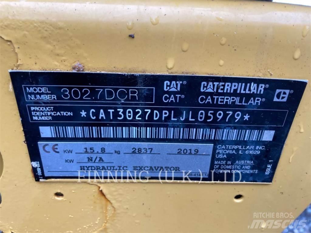 CAT 302.7D CAB Εκσκαφείς με ερπύστριες