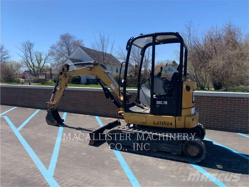 CAT 302.7DCR Εκσκαφείς με ερπύστριες