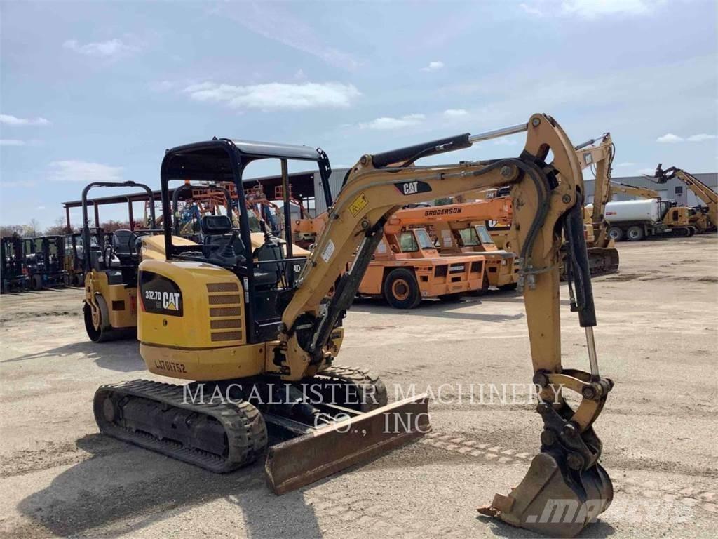 CAT 302.7DCR Εκσκαφείς με ερπύστριες