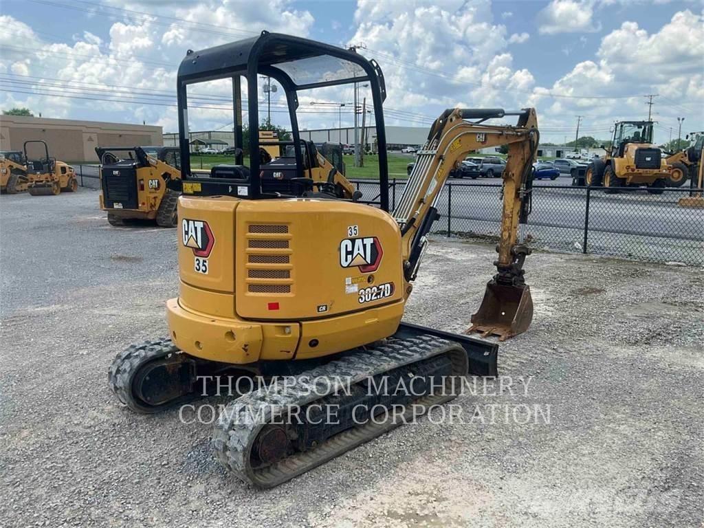 CAT 302.7DCR Εκσκαφείς με ερπύστριες