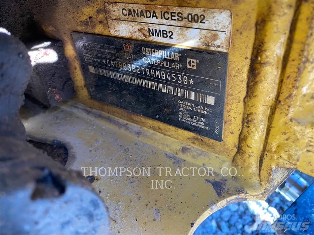 CAT 302CR Εκσκαφείς με ερπύστριες