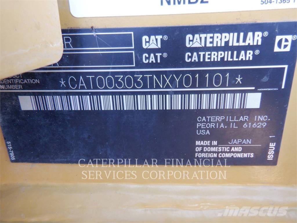 CAT 303-07CR Εκσκαφείς με ερπύστριες