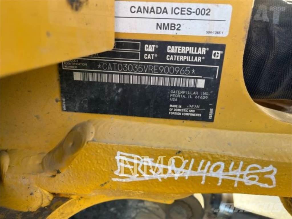 CAT 303.5 Εκσκαφείς με ερπύστριες