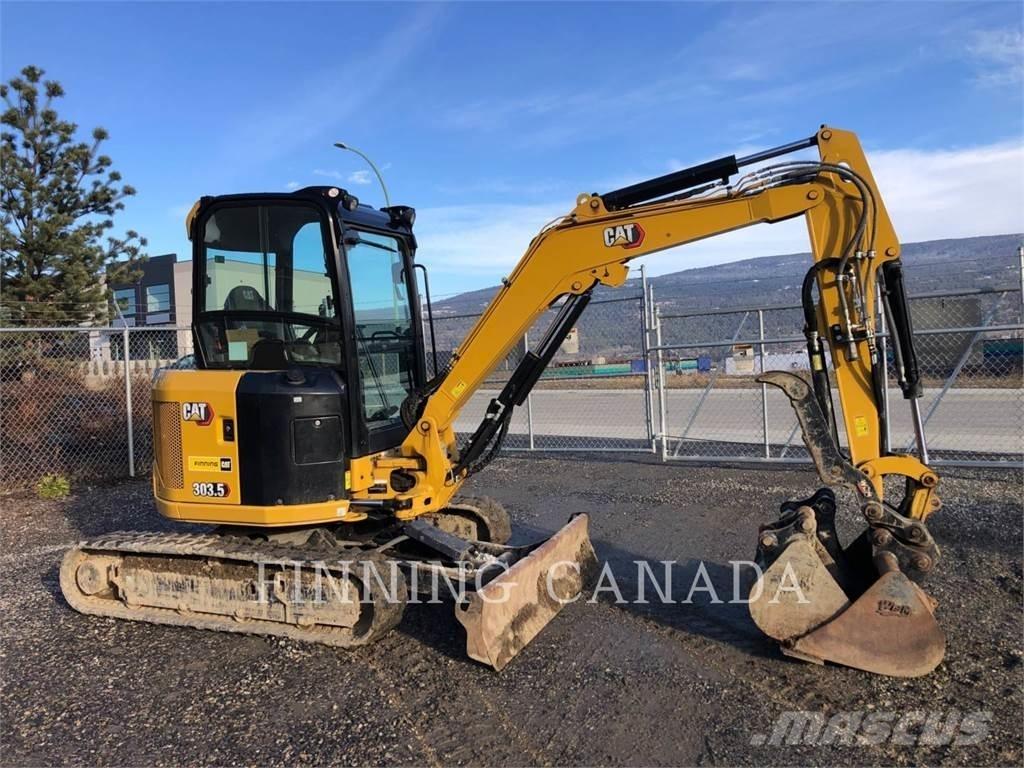 CAT 303.5-07 Εκσκαφείς με ερπύστριες
