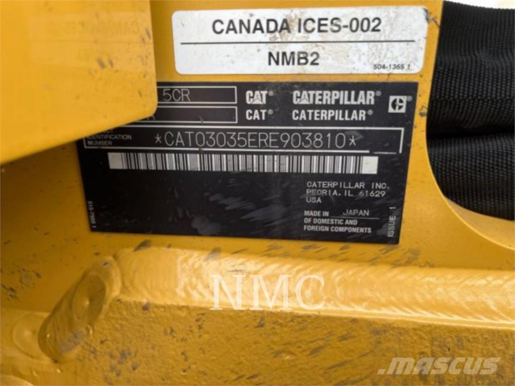 CAT 303.5-07CR Εκσκαφείς με ερπύστριες