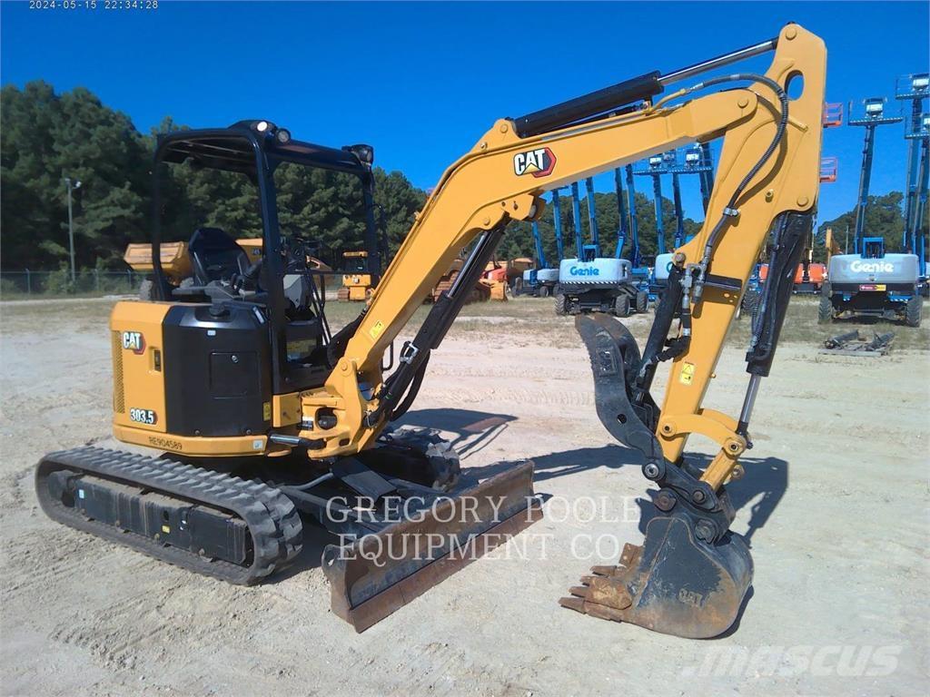 CAT 303.5-07CR Εκσκαφείς με ερπύστριες