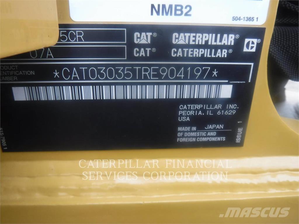 CAT 303.5-07CR Εκσκαφείς με ερπύστριες