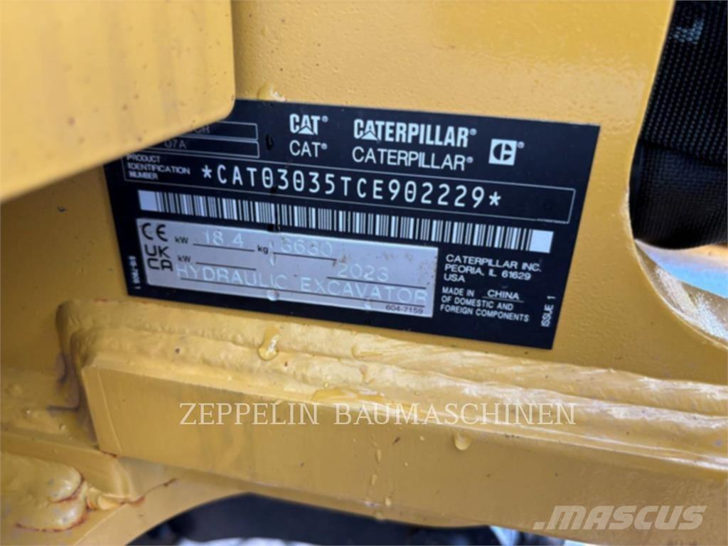 CAT 303.5CR-07 Εκσκαφείς με ερπύστριες