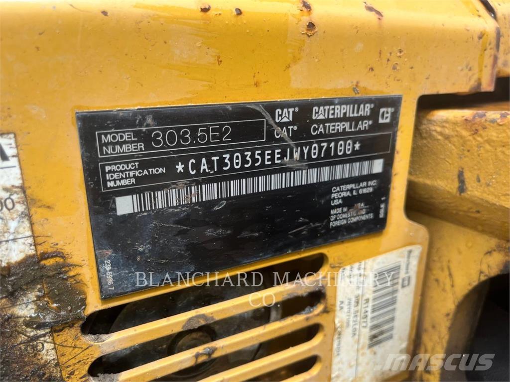 CAT 303.5E2CR Εκσκαφείς με ερπύστριες